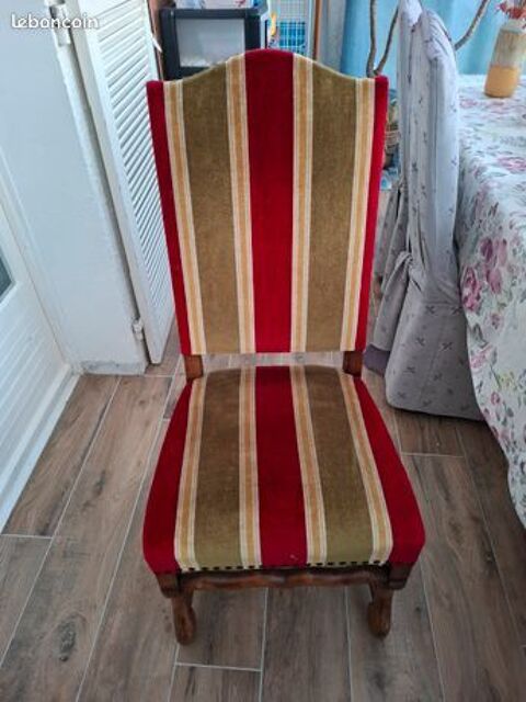Chaise style louis XIII Saint-Martial-de-Vitaterne (17)