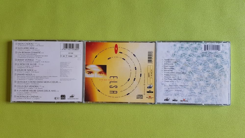 ELSA CD et vinyles