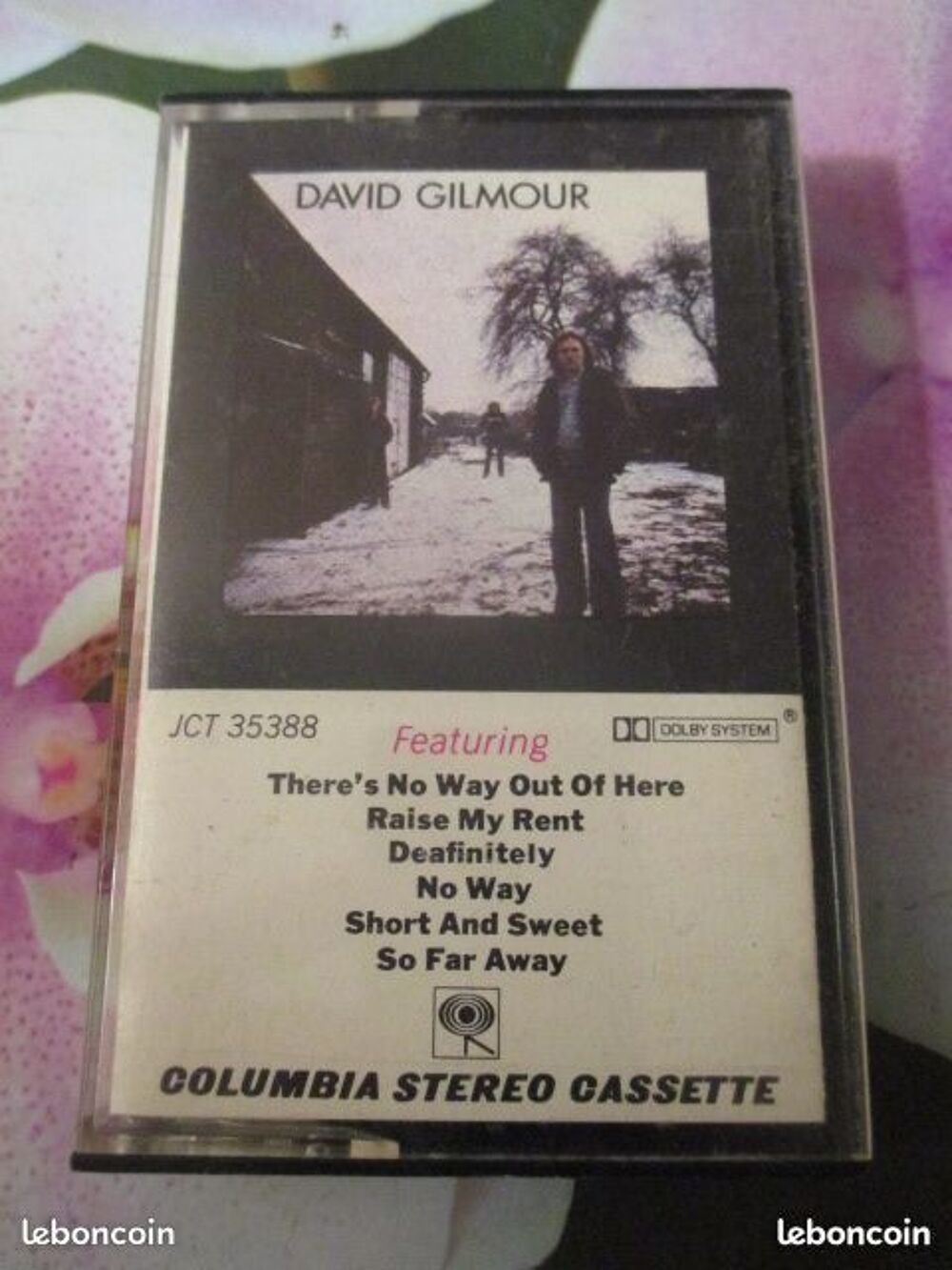 Cassette audio David Gilmour CD et vinyles