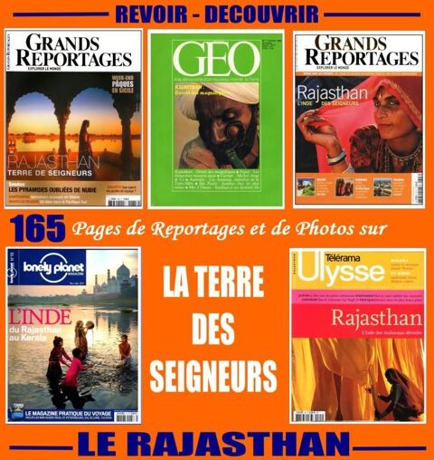 LE RAJASTHAN - guides - INDE / prixportcompris 18 Toulouse (31)