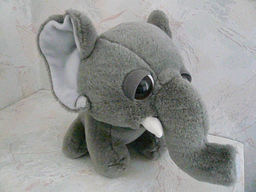 Peluche " El&eacute;phant " Big Headz Jeux / jouets