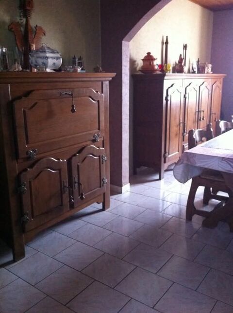 Salle à manger complète en chêne ? Table, chaises et meubles 0 Jeumont (59)
