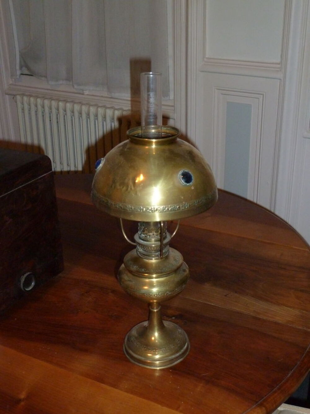 Appliques laiton style Louis XV / Lampe cuivre jaune Dcoration