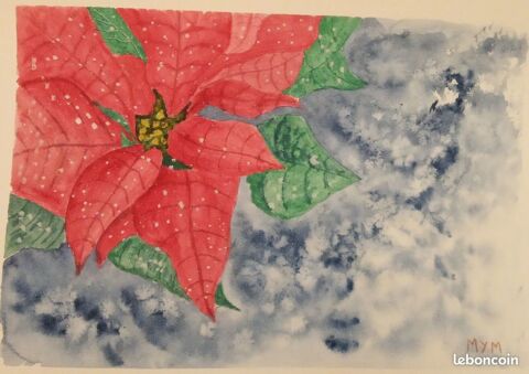 AQUARELLE FLEURS 25 Saint-Jean-d'Ang�ly (17)