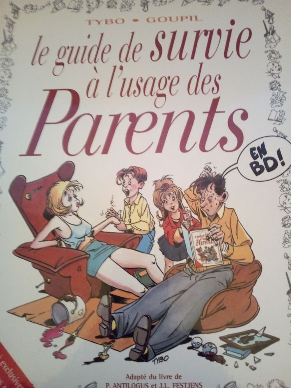 Bandes Dessin&eacute;es " Guide des ? familles" Livres et BD