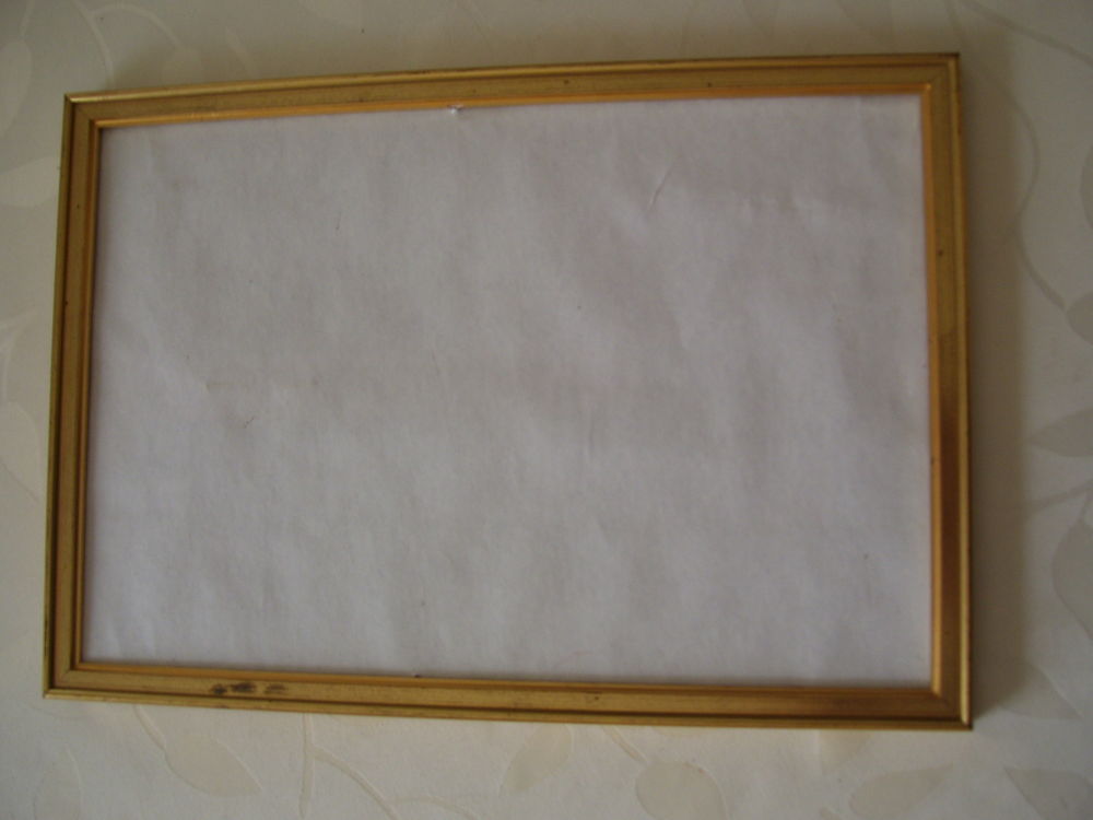 N&deg;12 Cadre Photo bois dor&eacute; 24x36 cm Dcoration