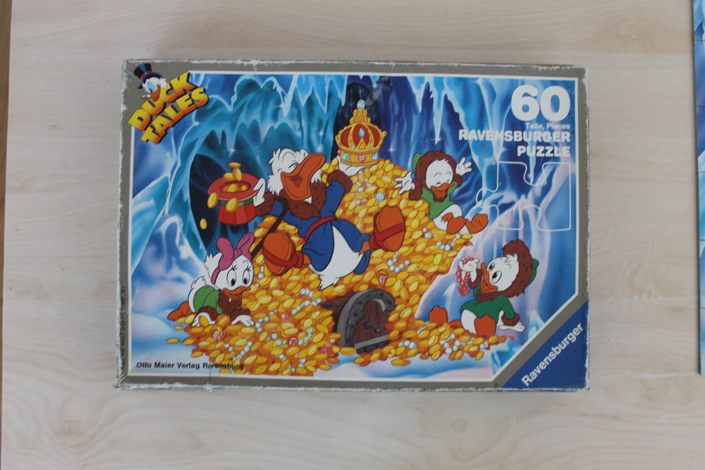 2 puzzles x60P Disney Bambi &amp; ses amis / Picsou Riri Fifi.. Jeux / jouets
