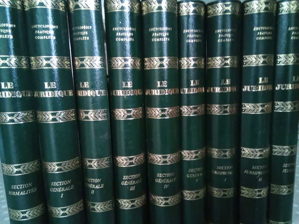 Encyclop&eacute;die le juridique Livres et BD