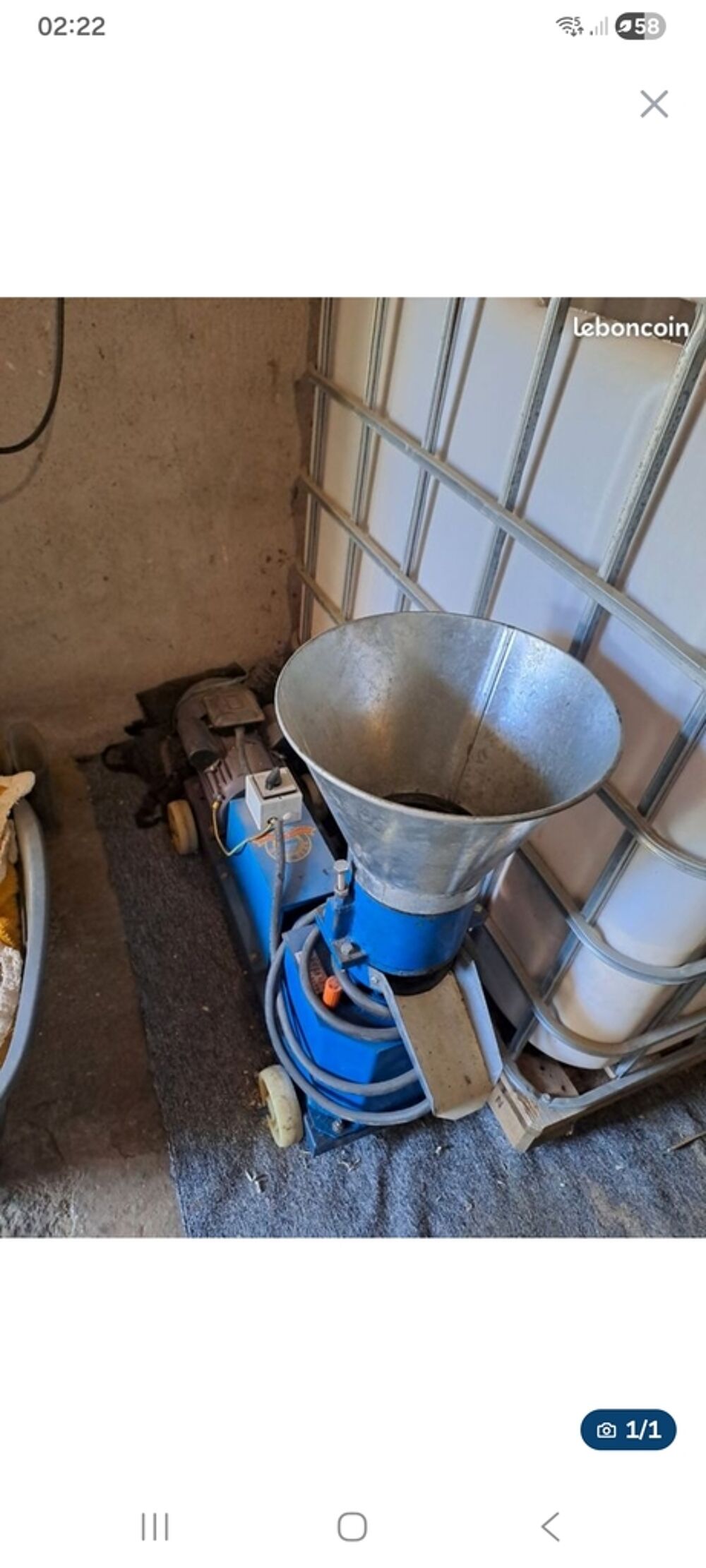 Presse pour pellets de chauffage/granul&eacute;s Jardin