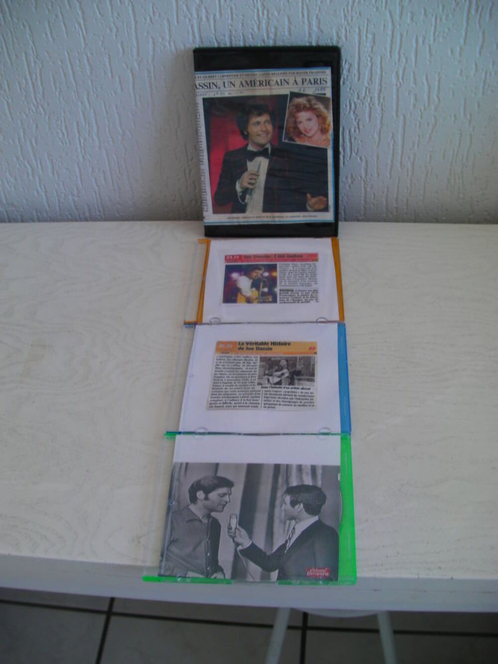 DVD JOE DASSIN- enregistr&eacute;s &agrave; la t&eacute;l&eacute; DVD et blu-ray