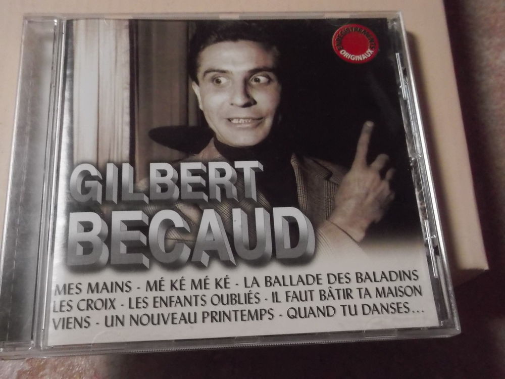 gilbert becaud enregistrement originaux CD et vinyles