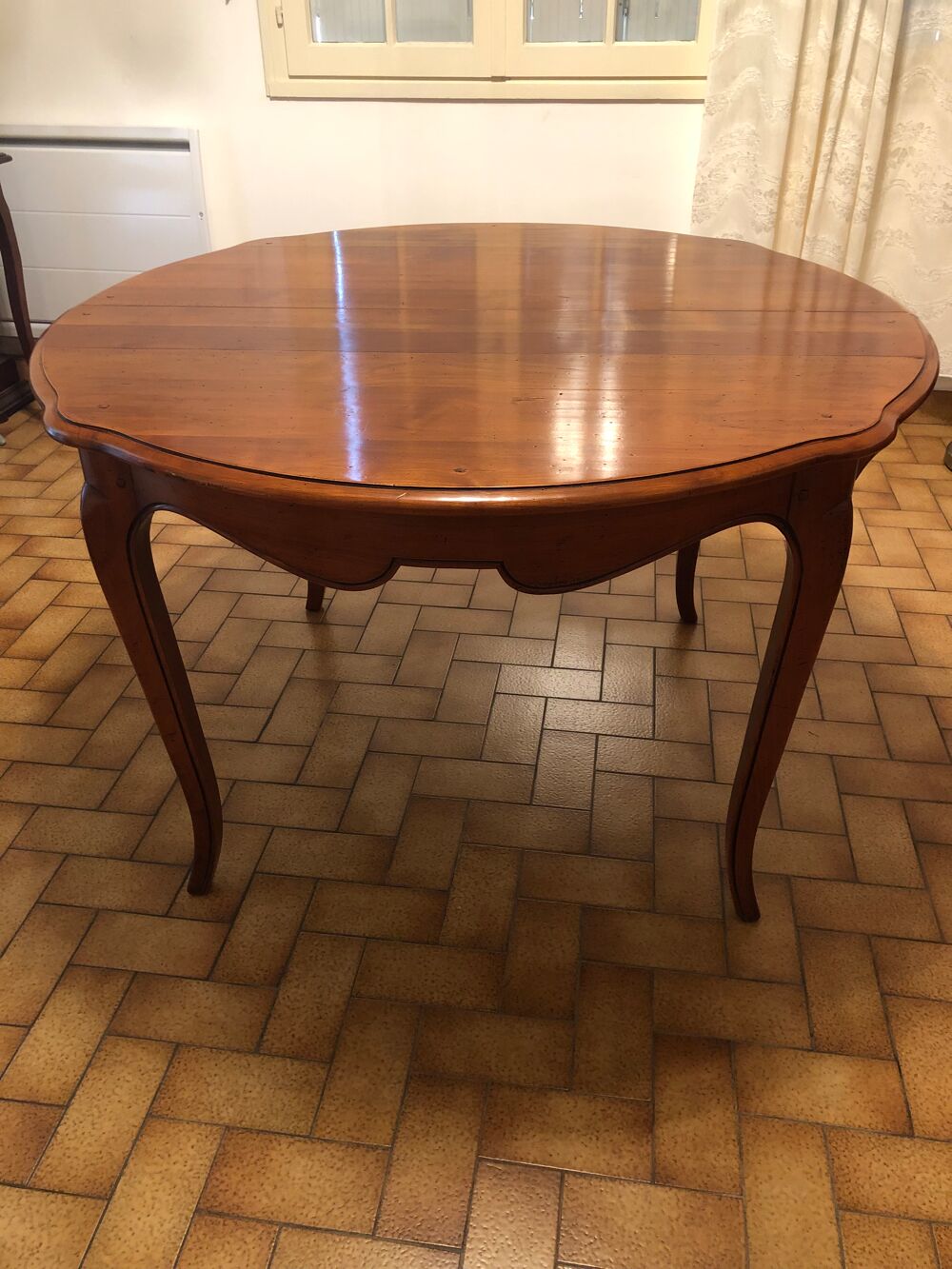 Table merisier ronde &agrave; manger Meubles