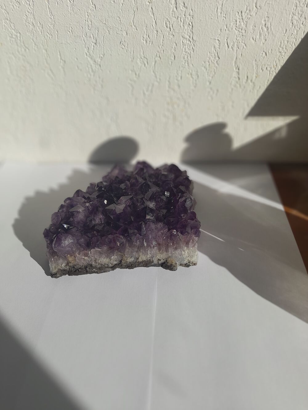  morceau de g&eacute;ode amethyste Décoration