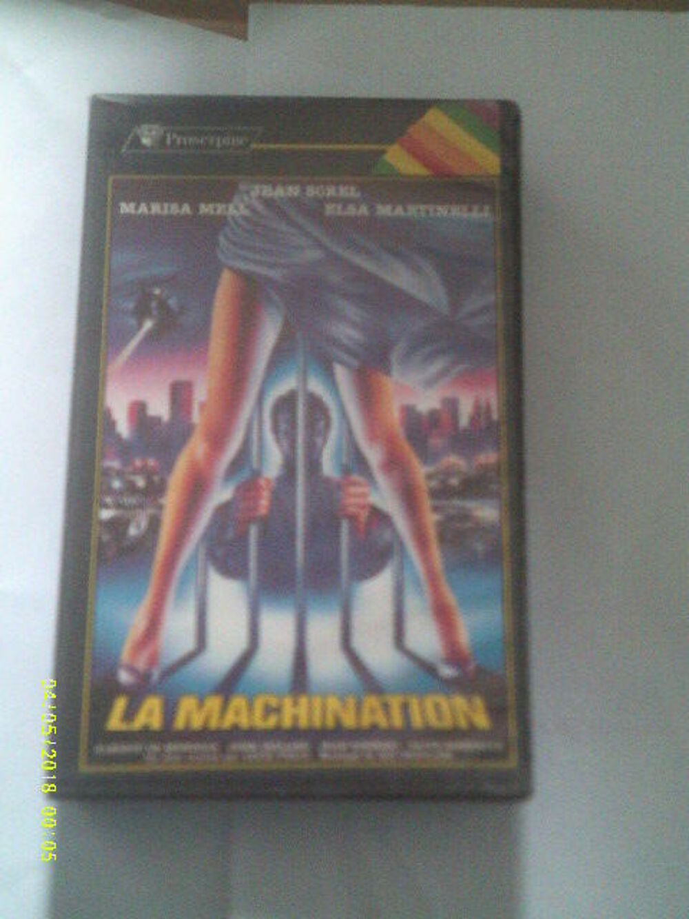 LA MACHINATION avec jean sorel ( paypal accept&eacute;) DVD et blu-ray