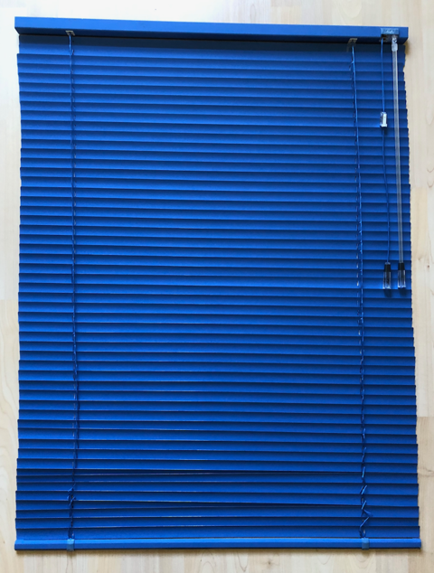 Store v�nitien Luxaflex bleu azur aluminium 80 x 110 cm neuf 20 Dracy-le-Fort (71)