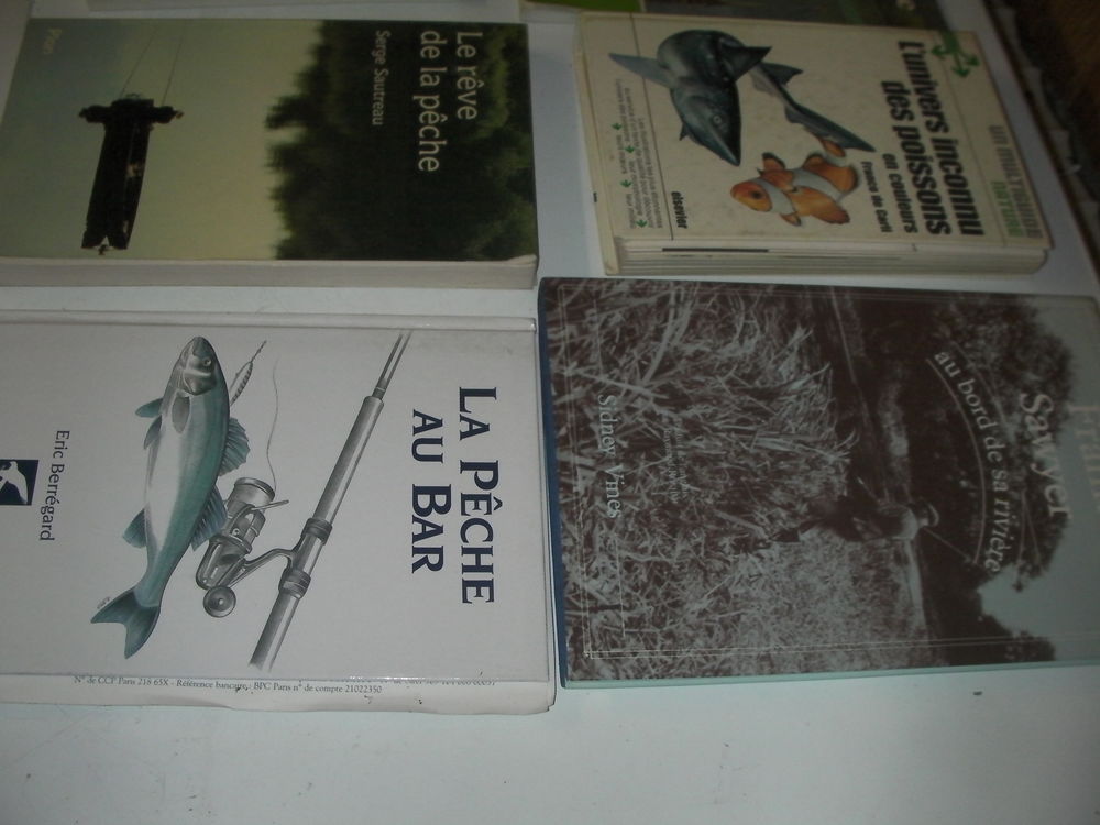 8 livres de p&ecirc;che N&deg; 173 &agrave; 180 Livres et BD
