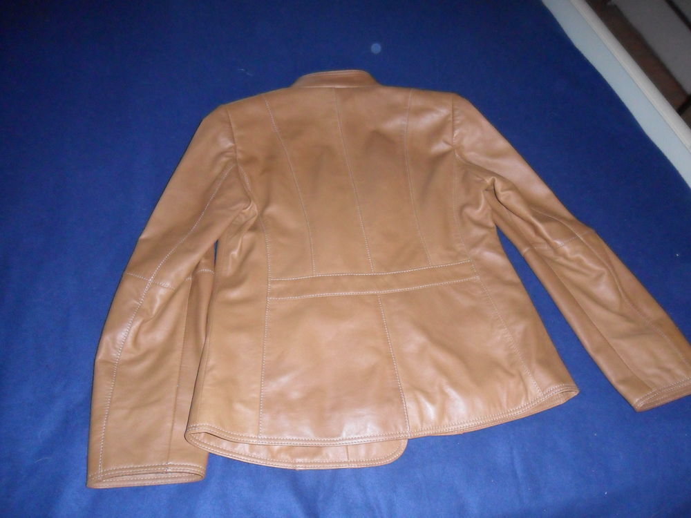veste en v&eacute;ritable cuir V�tements
