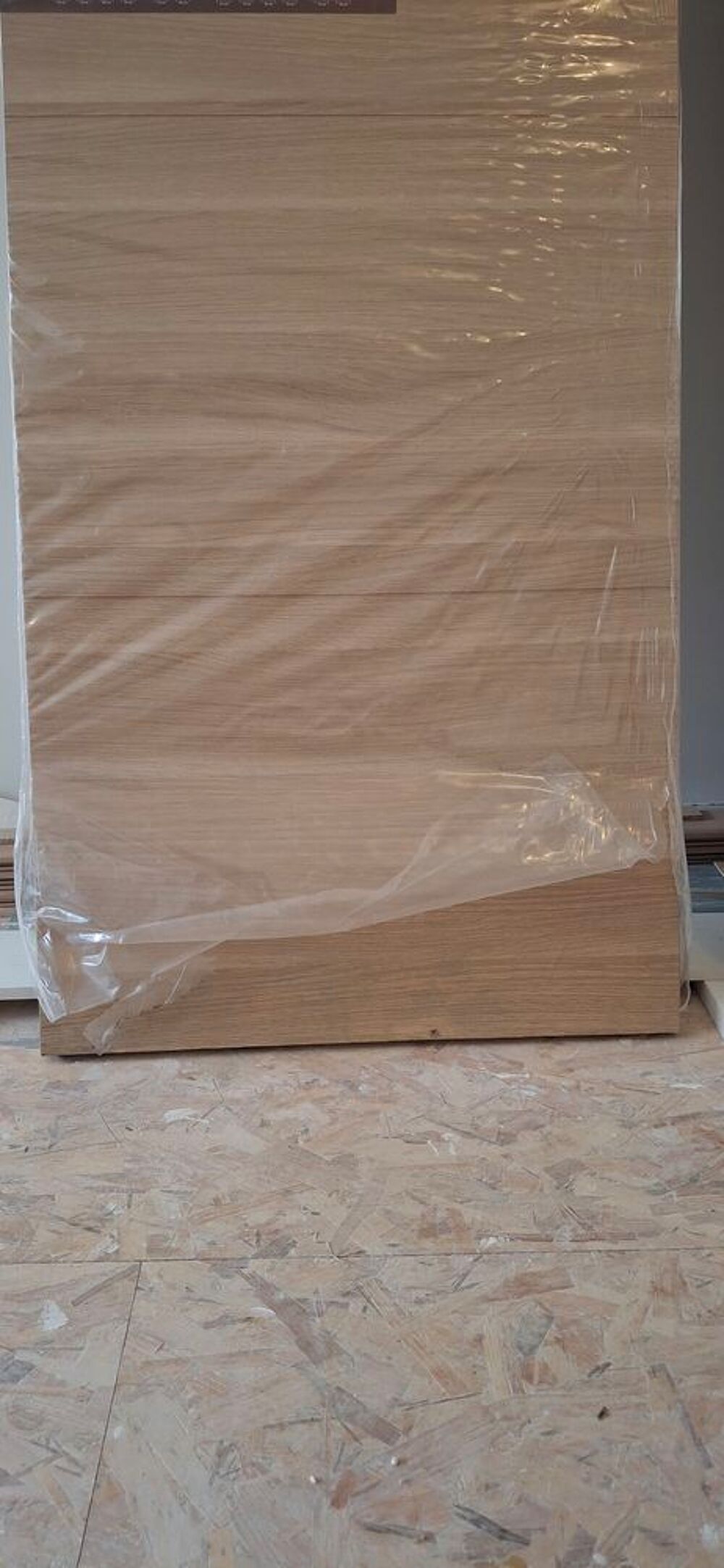 Lot de 2 portes &agrave; galandage Porte coulissante MDF Madrid 2, Bricolage