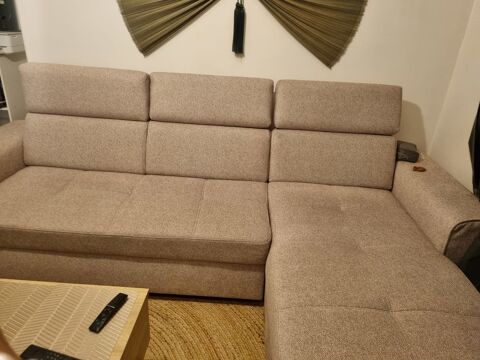 Canapé d'angle convertible beige 450 Courbevoie (92)