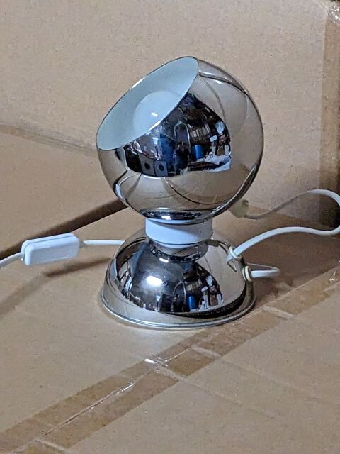 eyeball Goffredo REGGIANI (Né en 1929) Lampe à poser eyebal 115 Marseille 13 (13)
