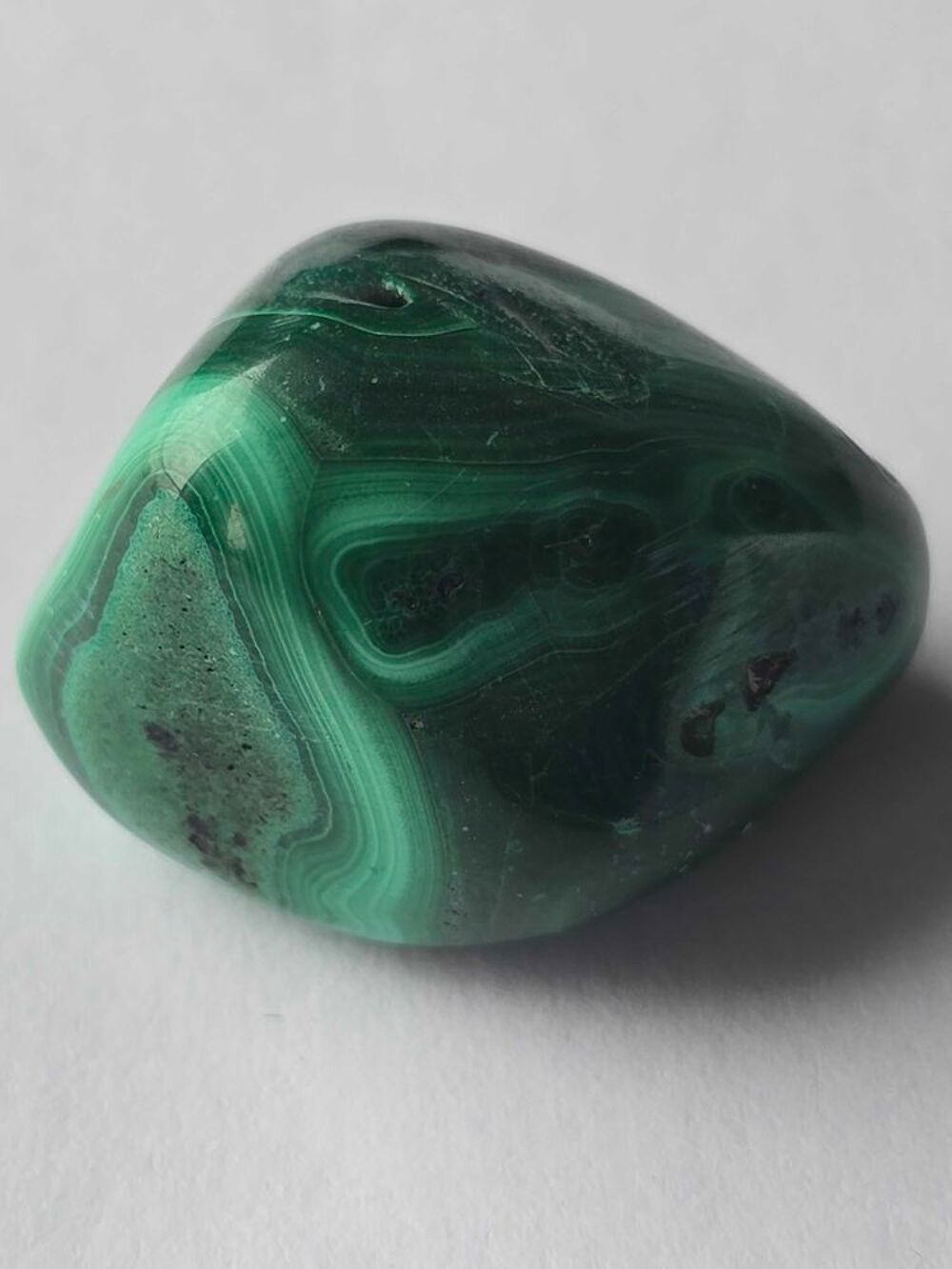 Pierre Roul&eacute;e Malachite du Katanga-Min&eacute;ral 12g 