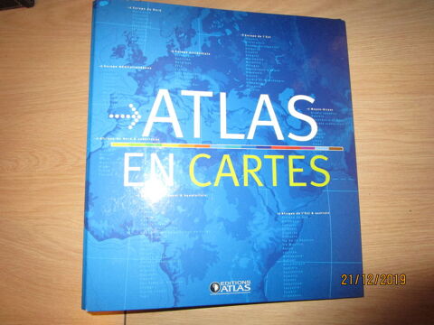 un grand classeur de fiches ATLAS GEOGRAPHIE 20 Chanteloup-en-Brie (77)