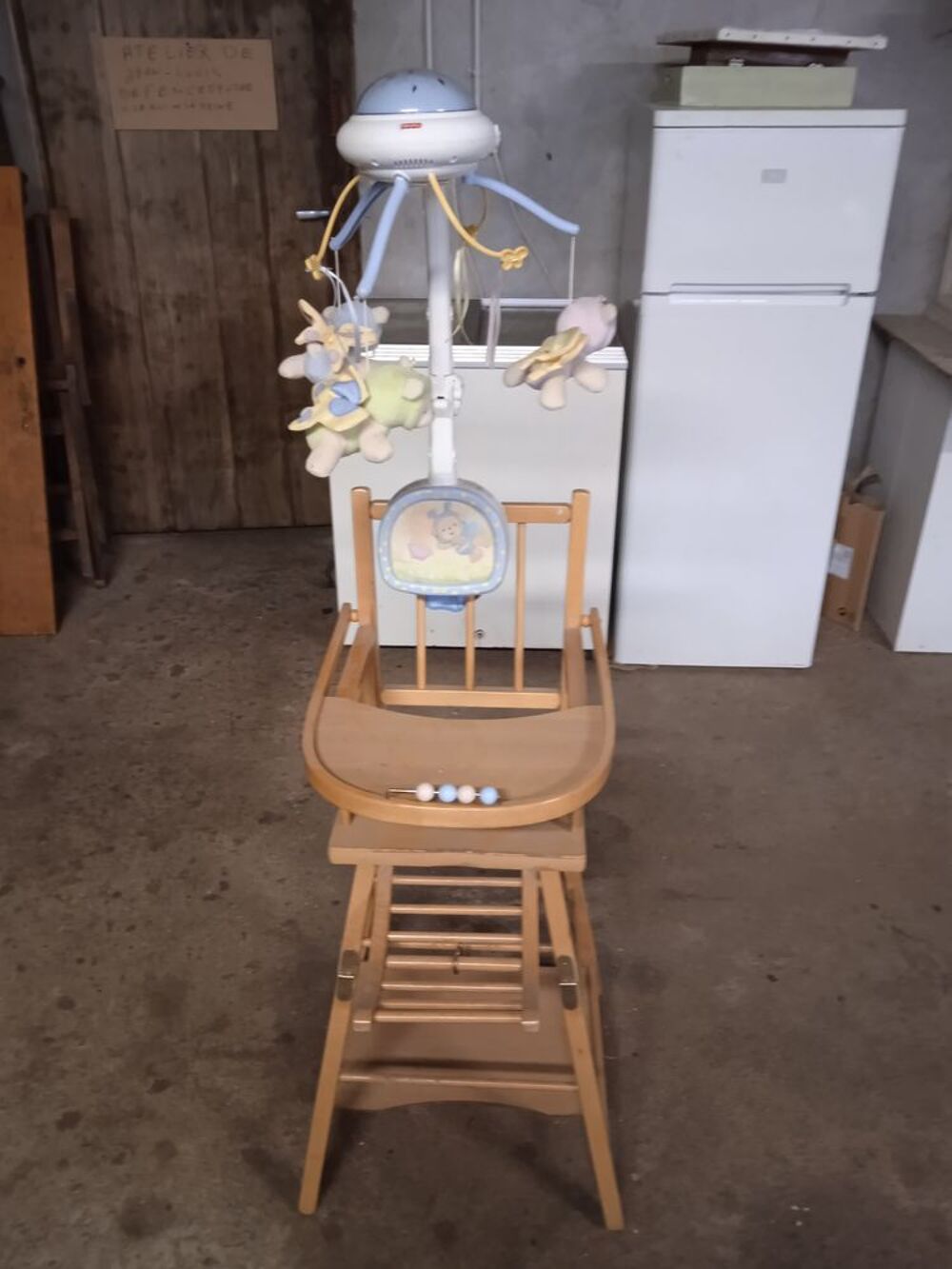 Chaisse de b&eacute;b&eacute; plus jouet musical Puériculture