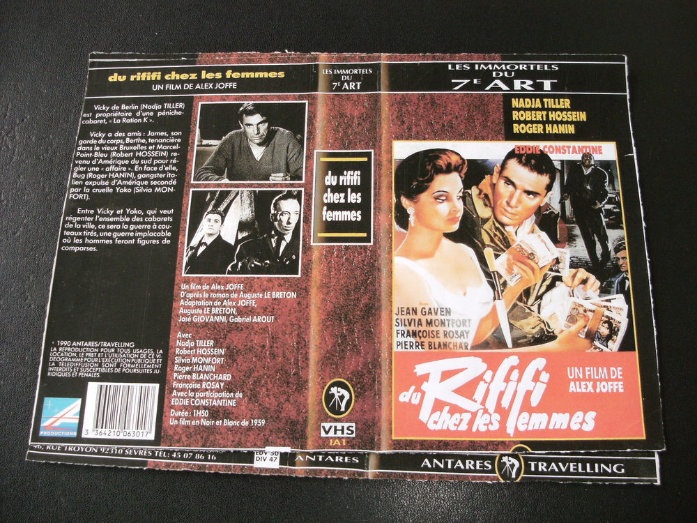 Film : " Du rififi chez les femmes " DVD et blu-ray