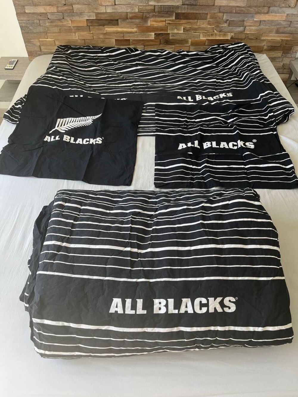 Parure de lit All's Blacks Décoration