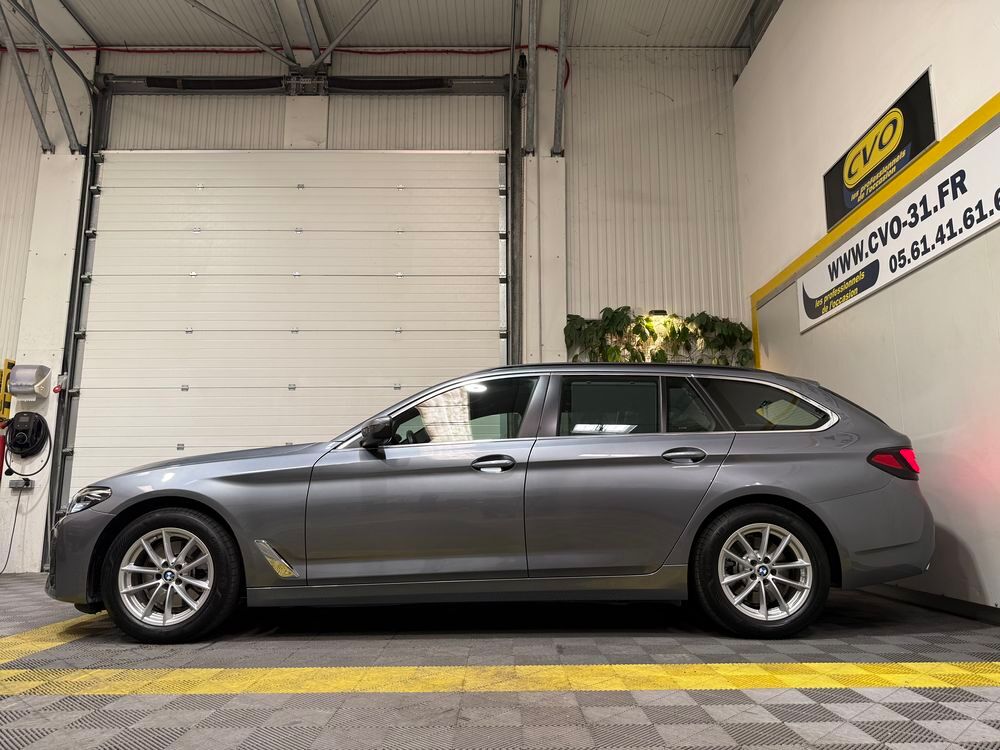 S&eacute;rie 5 Touring 518d TwinPower Turbo 150 ch BVA8 Lounge 2021 occasion 31100 Toulouse