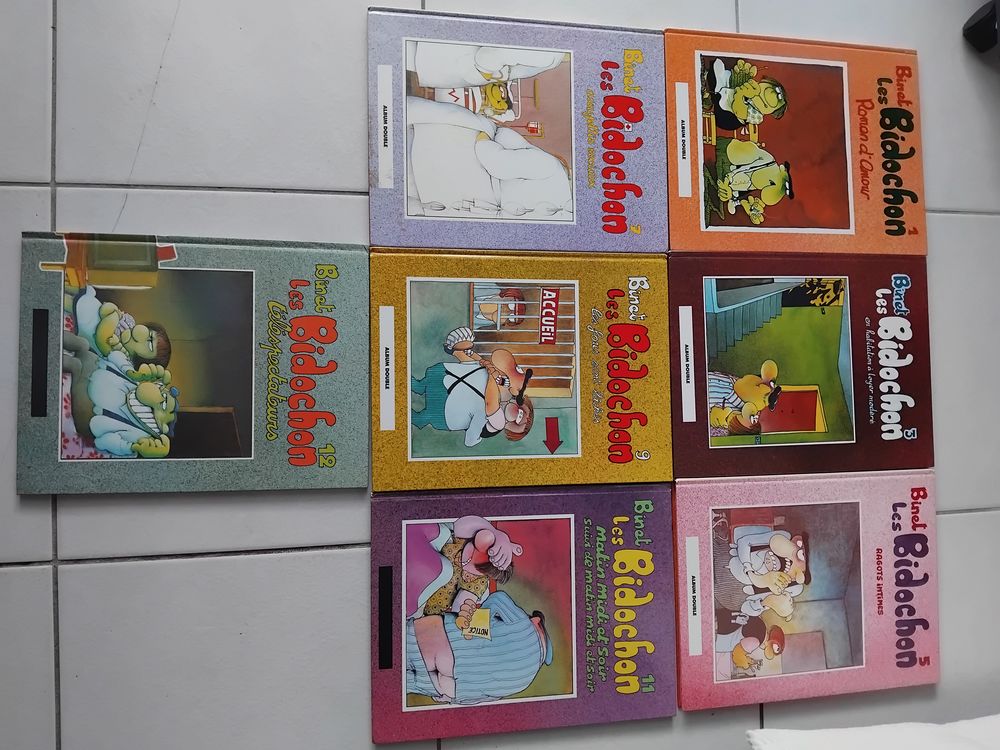 DOUBLE ALBUM BD LES BIDOCHON ECRIT PAR BINET 
BD EN BON ETAT Livres et BD