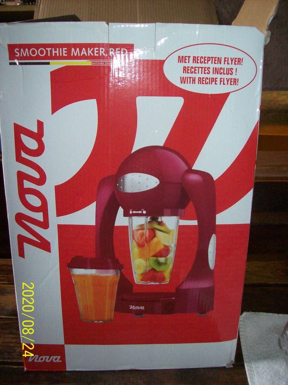Smoothie maker RED Electroménager