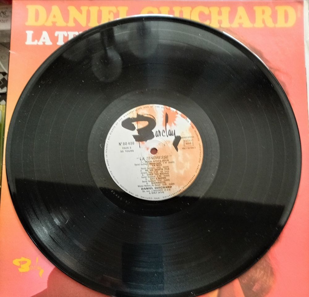 DANIEL GUICHARD / 2 X DISQUES VYNIL 33 TOURS CD et vinyles