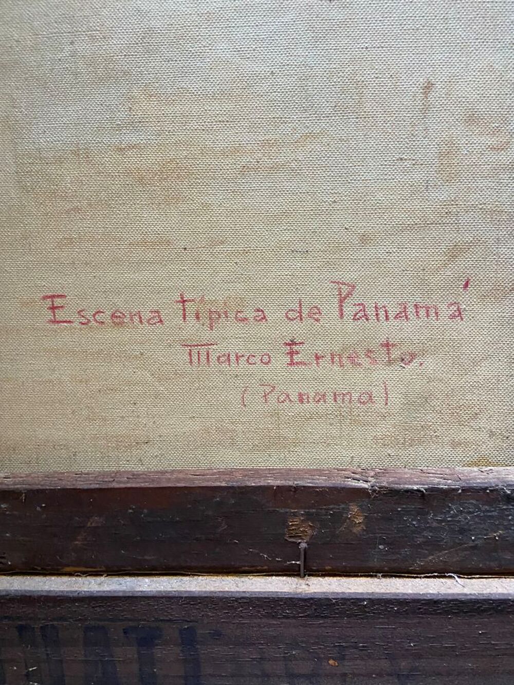 Tableau de Marco ernesto Décoration