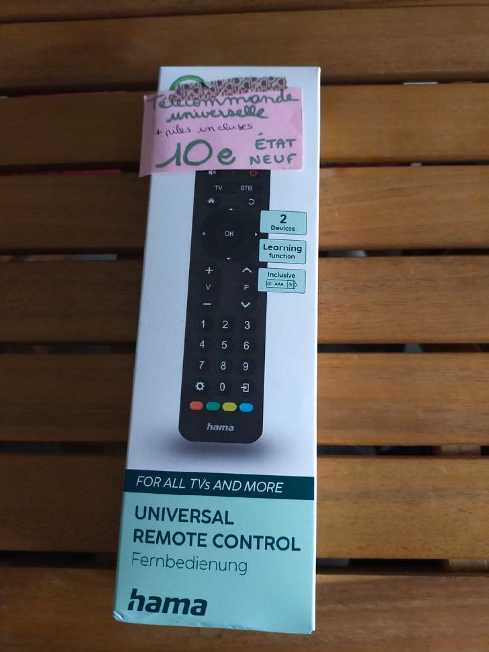 T&eacute;l&eacute;commande universelle Photos/Video/TV