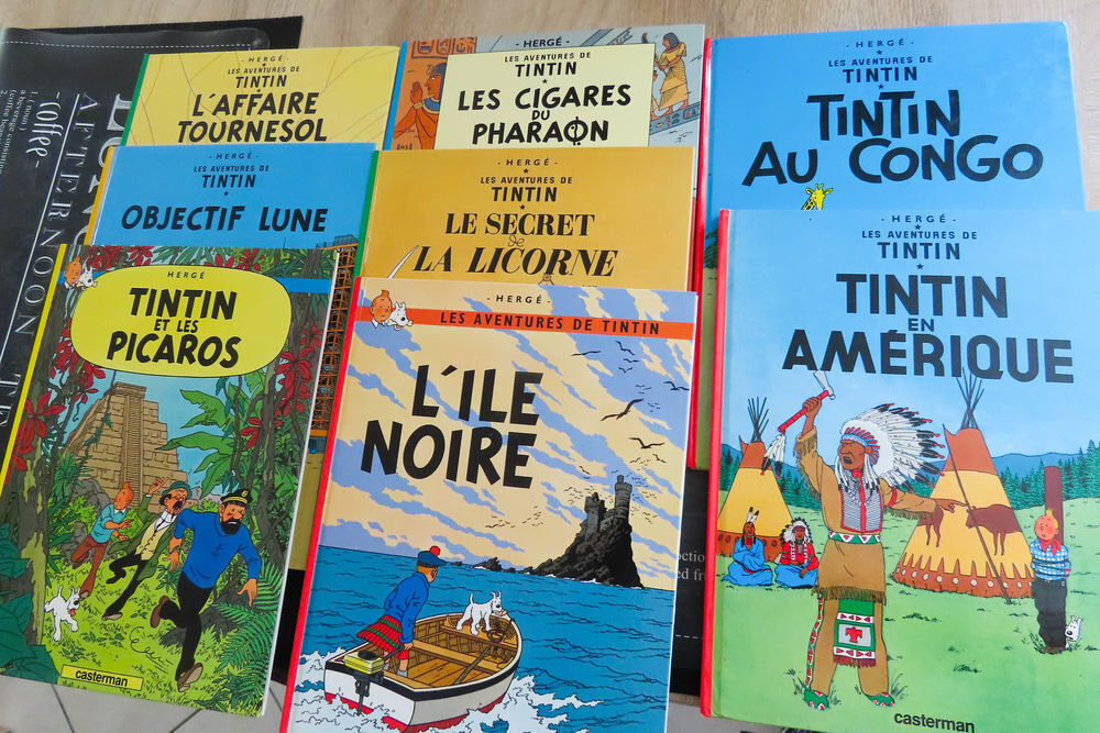 ALBUMS TINTIN Livres et BD