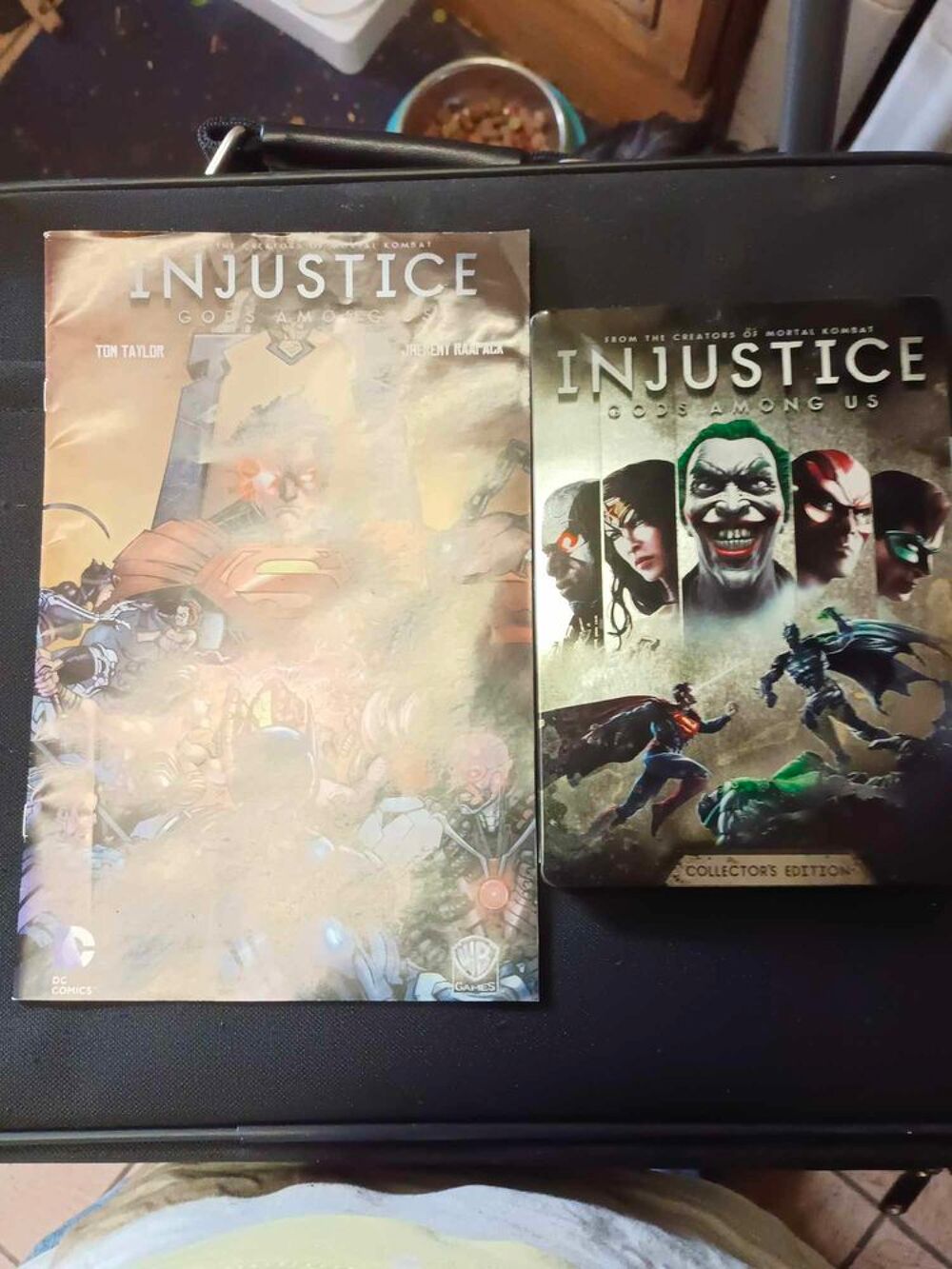 Stellbook INJUSTICE GODS AMONG US COLLECTOR Xbox 360 Consoles et jeux vidéos