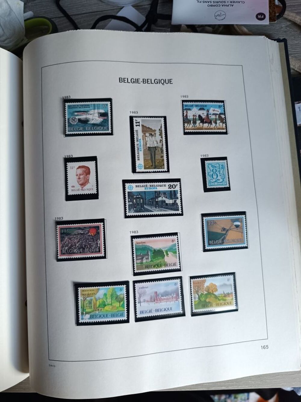 timbre de la Belgique 