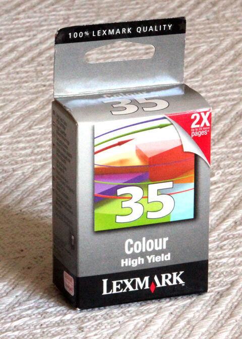 5 cartouches pour imprimante à jet d'encre Lexmark & HP 25 Vence (06)