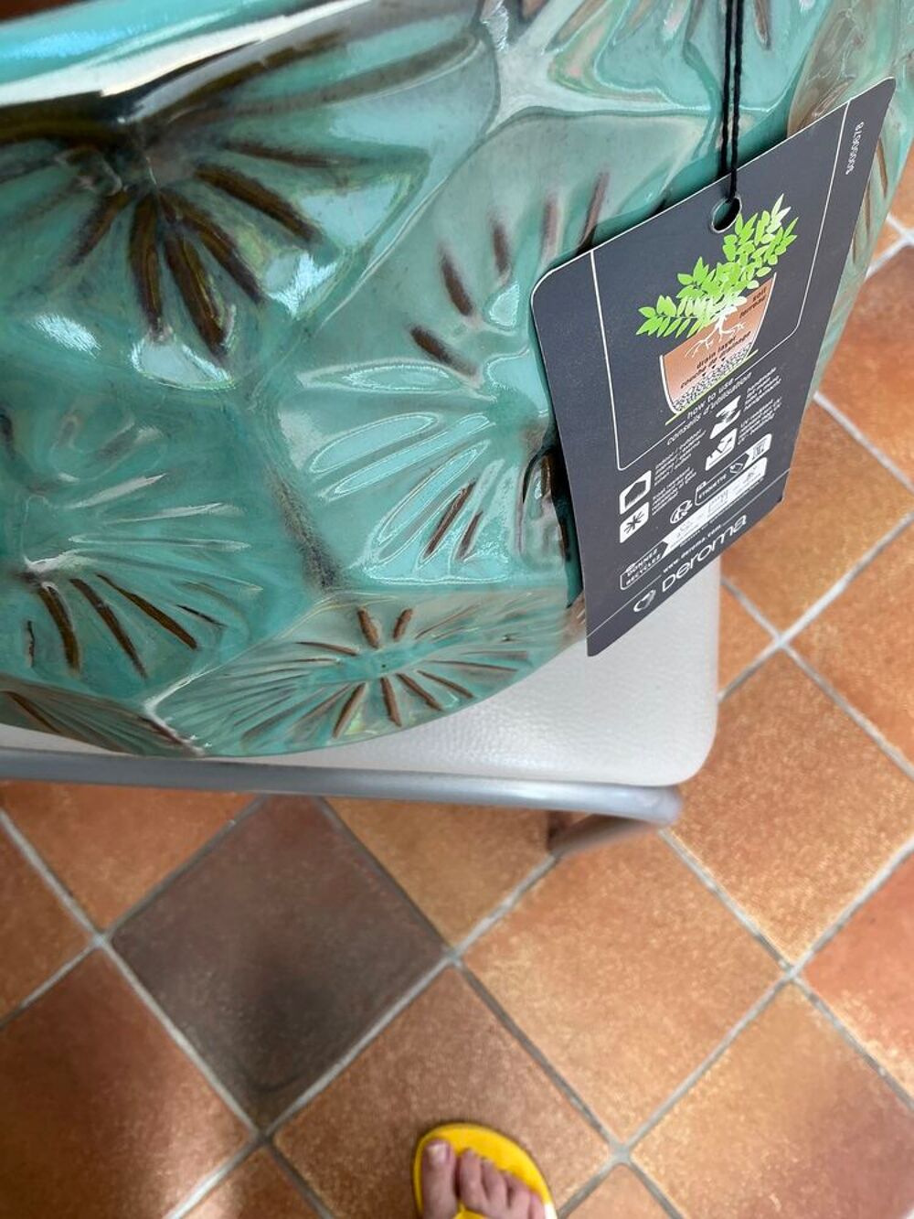 Magnifique vase pour ext&eacute;rieur ou int&eacute;rieur Décoration