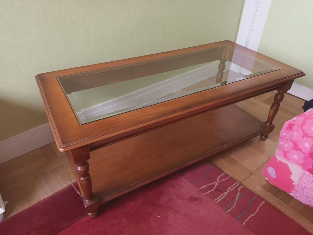 Table basse en merisier Meubles
