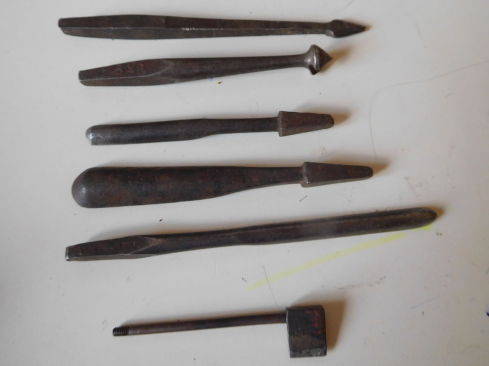 GOUGES + MECHES - ANCIEN - Bricolage
