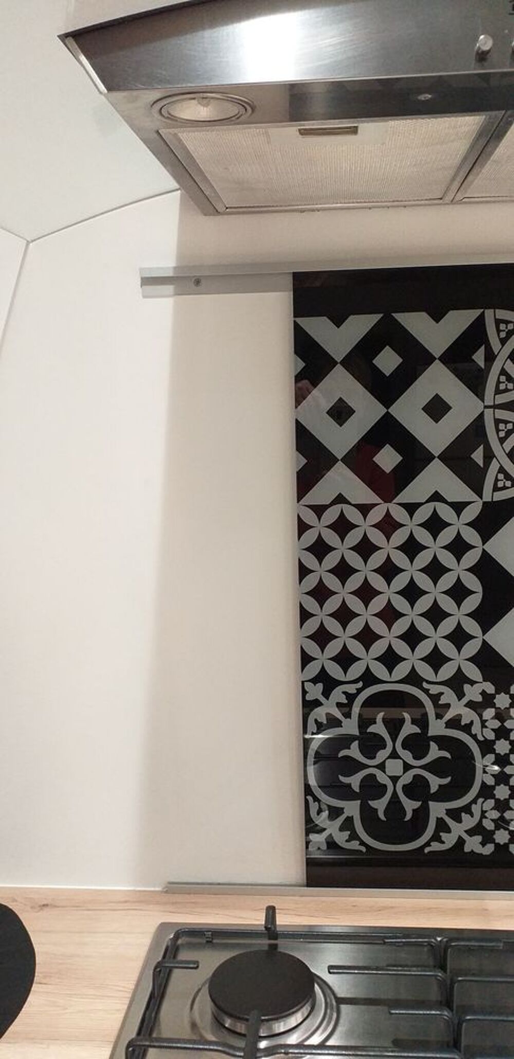 Cr&eacute;dence ou fond de hotte en verre Décoration