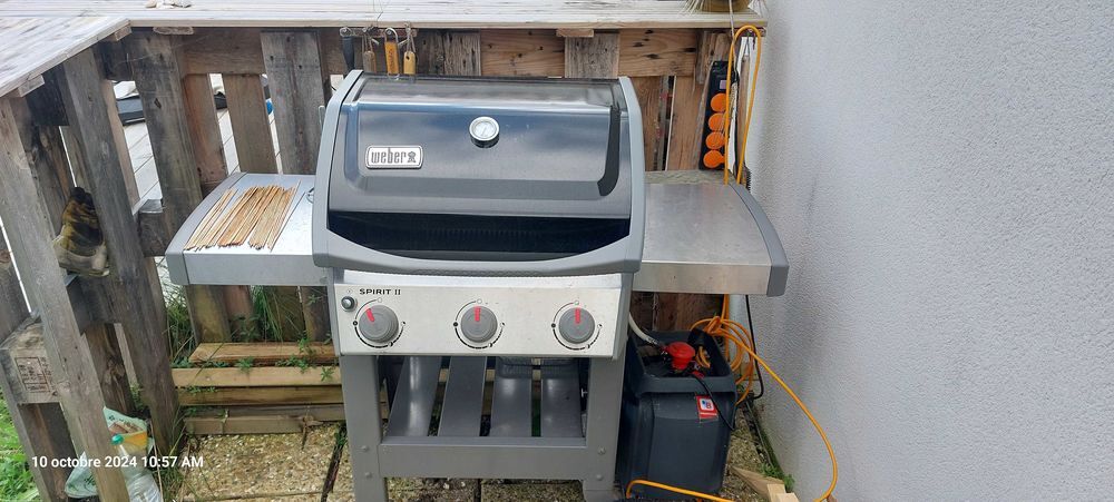 WEBER Spirit 2 grill plancha Jardin