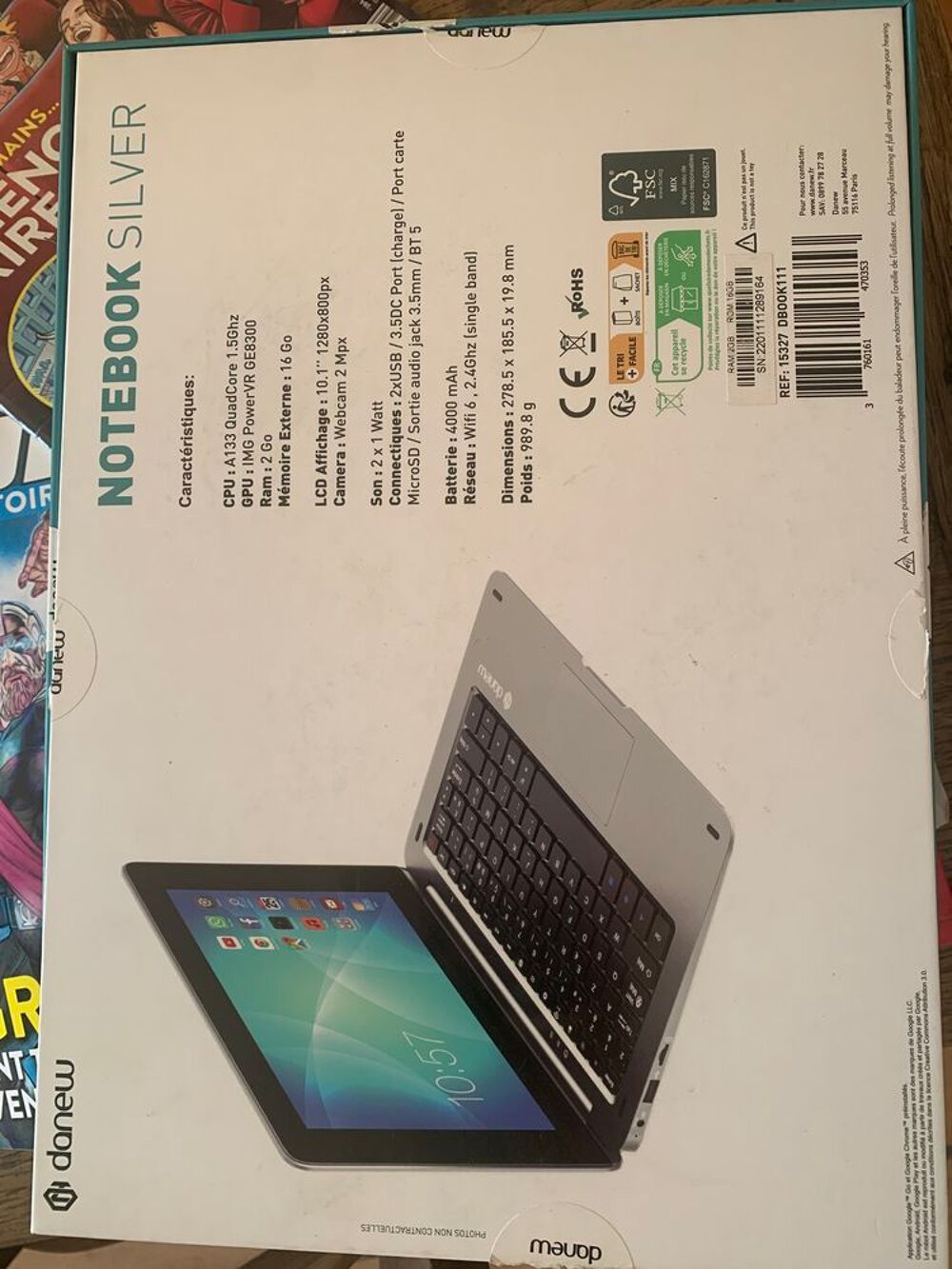 Notebook Silver Danew Matériel informatique