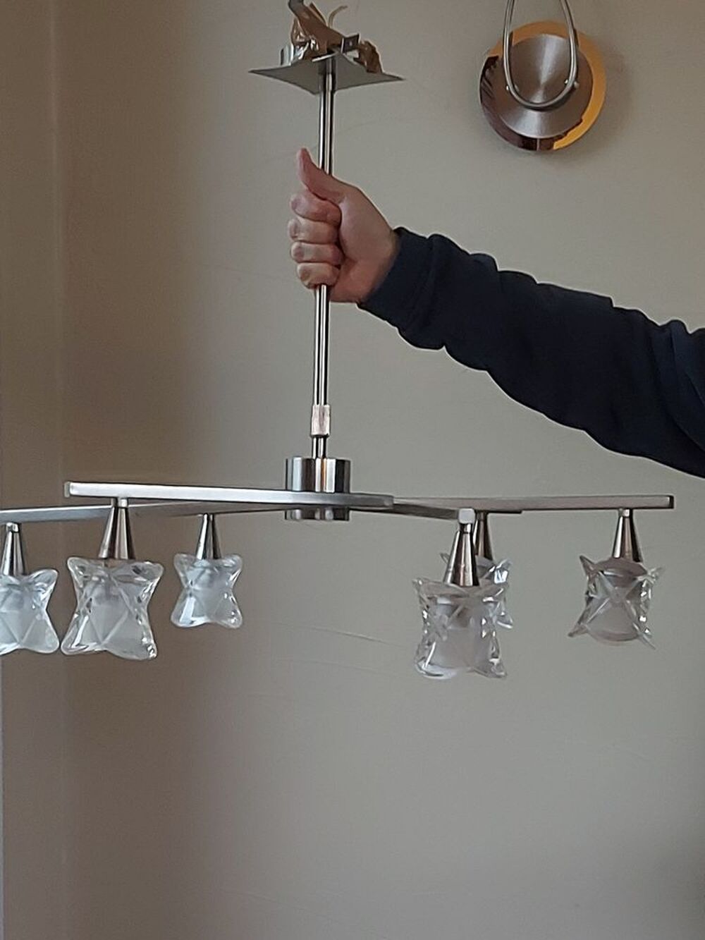 Luminaire. Suspension 6 ampoules Meubles