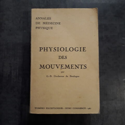 Livre = Physiologie Des Mouvements Num�ro 457 75 Arques (62)
