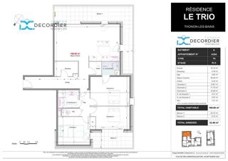  Appartement � vendre 4 pi�ces 108 m�