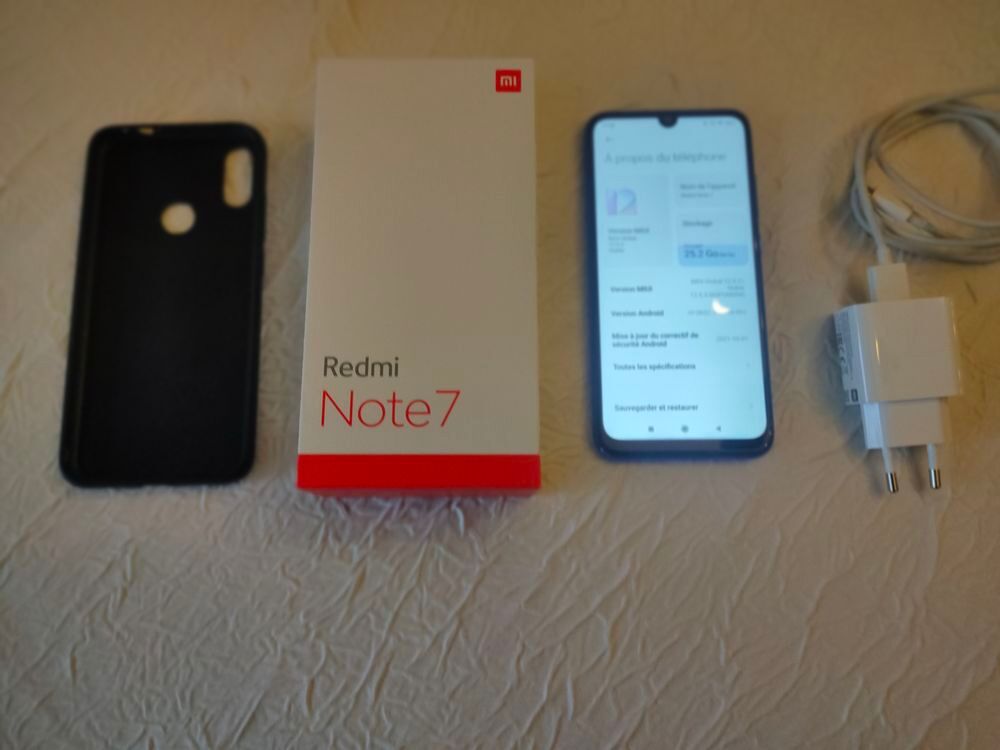 Redmi note7. 64go bleu excellent &eacute;tat
Téléphones et tablettes