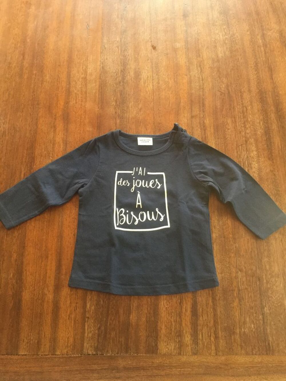 Tee shirt manches longues enfant gar&ccedil;on " Tape &agrave; l' o Vêtements enfants